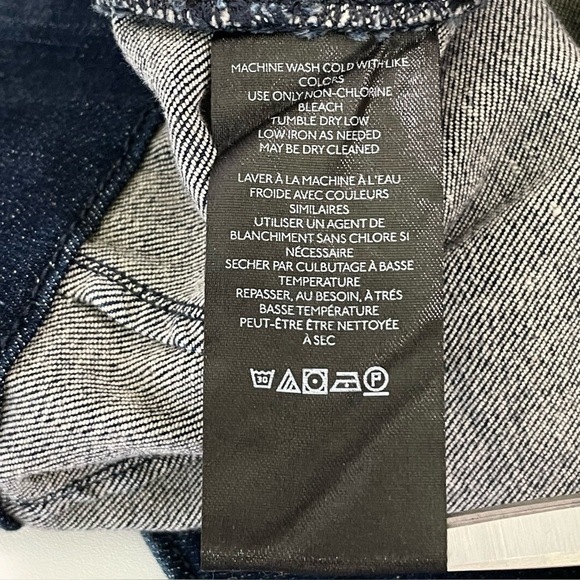 Free People We The Free Jayde Flare High Waist Stretch Denim Jeans Night Sky 32 - Picture 15 of 16